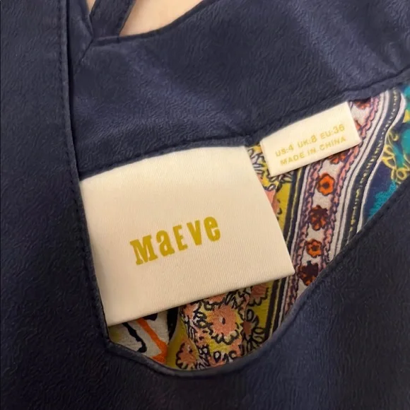 Anthropologie-Maeve Colorful Sleeveless Tank Top - Picture 2 of 6